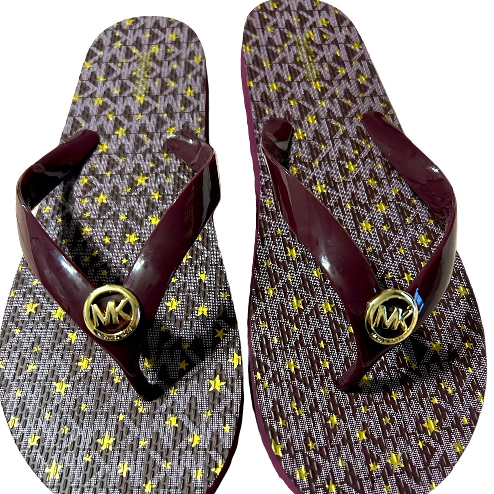 Michael Kors flips flops New size 11